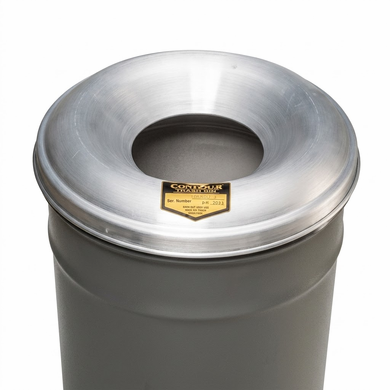 12-15 Gallon, Aluminum - Cease-Fire Drum and Pail Covers