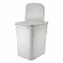13 gal.Square Ez Stor Bucket Pail and lid,  Recessed handle and Lid | Included Reclosable Lid
