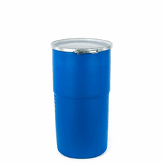 14 Gallon  Plastic Drum Open-Top <br>Tapered-Side