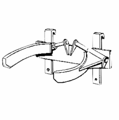 15, 30, 55 Gallon Drum - Carriage-Mounted Drum Grabbers