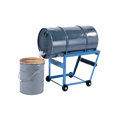 15 Gallon Drum Cradle | Drum Cradle With 3 Inch Polyolefin Wheels | <font color="red"> Free Ship</font>