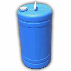 15 gallon Used Plastic Water Barrel <br><font color="#FF0000">Free Shipping </font>