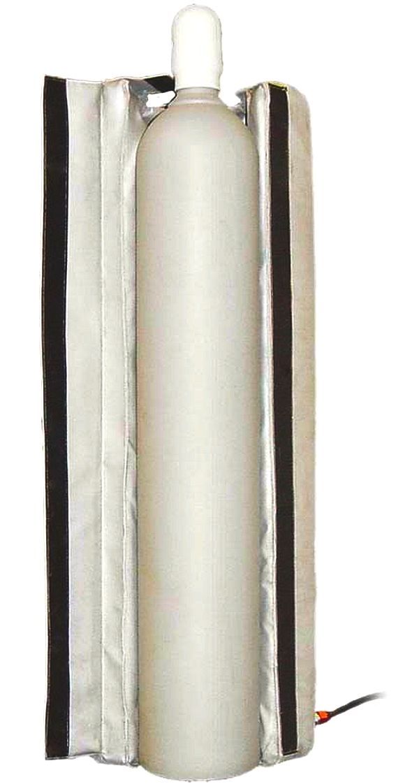 15" x 43" (381 mm x 1092 mm) Hazardous Area Rated Gas Cylinder Warmer