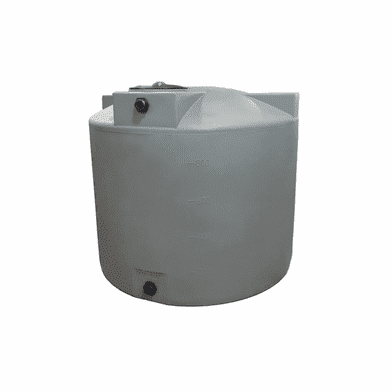 1500 Gallon Plastic Water Storage Tank | Long-Term Water Storage | Dimensions: 93" Diameter x 63" Height