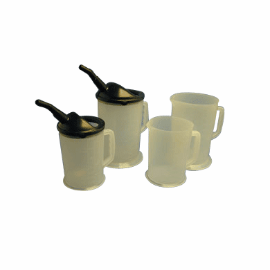 155 oz No Spout Heavy Duty Measuring Containers
