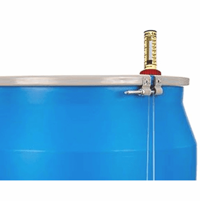 16 Gallon 2 Inch NPT Gauge - Accurate At-A-Glance Drum Gauges