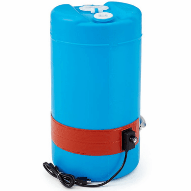 16 Gallon (61 Liter) Heavy Duty Silicone Rubber Pail Heater 120v 200w 160F | 3-Prong NEMA 5-15 <br><font color="#008000" >Free Shipping</font>