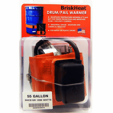 16 Gallon (61 Liter) Silicone Rubber Pail Heater 240v 500w 425F <br><font color="#008000" >Free Shipping</font>