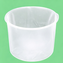 2 Gallon Plastic Bucket Liner � Tapered HDPE, 10 mil, 100-Pack