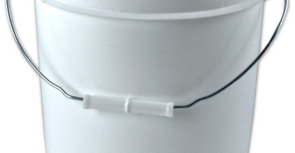 2 Gallon White Bucket With Gamma Seal Lid Free Shipping