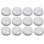 2 Gallon White Gamma Seal Lid-12 Pack  | <br><font color="red">Free Shipping </font>