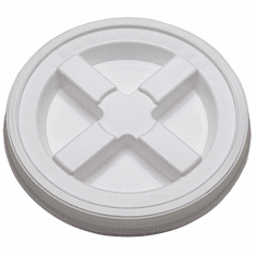 2 Gallon White Gamma Seal Lid- 3 Pk | <br><font color="red">Free Shipping </font>