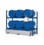 2 x 3-drum horizontal  96 x 36 x 96  6 Drum Containment Rack Systems Flexible Storage