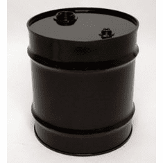20 Gal  Closed-Top Steel Drum-Black-EPOXY-PHENOLIC LINING