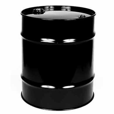 20 Gal Closed-Top Steel Drum-Black-Rust Inhibitor Lining