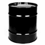 20 Gal Closed-Top Steel Drum-Black-Rust Inhibitor Lining