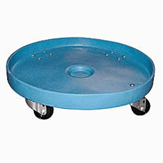 20 Gal Plastic Drum Dolly Super Heavy Duty DISCONTINUED