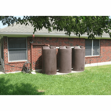 200 Gallon Plastic Water Storage Tank | Long-Term Water Storage | 36  Diameter x 56 Height