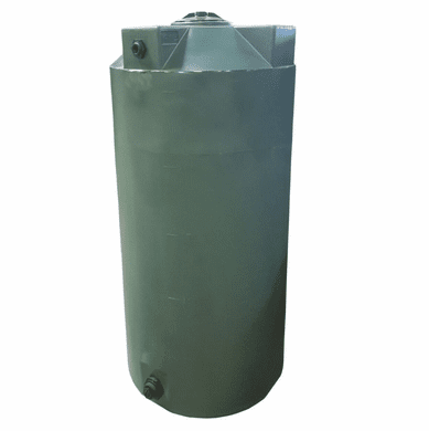 250 Gallon Plastic Water Storage Tank | Long-Term Water Storage | 36" Diameter x 67" Height