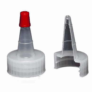 28-410 Dispensing Caps | Yorker Spout | Red Top | 1,400 Pack