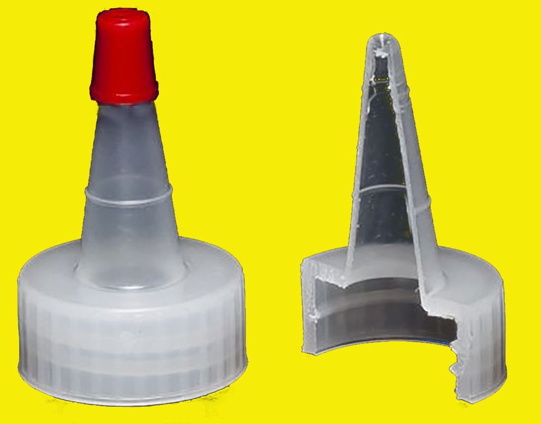 28410 Dispensing Caps Yorker Spout Red Top 1,400 Pack