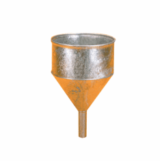 3 1/2 Gallon Galvanized Speed Funnel DISCONTINUED