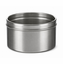 3 oz Bottom Deep Industrial Round Seamless Tins,100 Pack