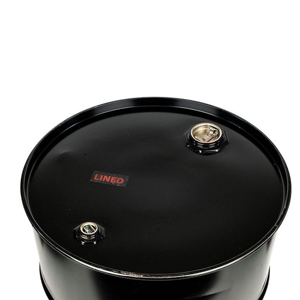 30 Gal ClosedTop Steel DrumBlackEPOXYPHENOLIC LINING