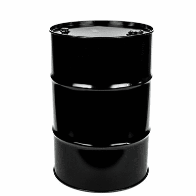 30 Gal  Closed-Top Steel Drum-Black-EPOXY-PHENOLIC LINING