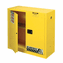 30 Gallon 44x43x18, Justrite Manual Flammable Storage Cabinet