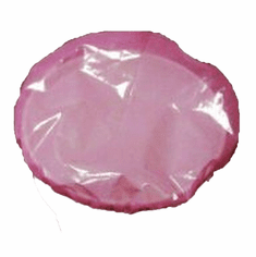 30 Gallon, Anti-Static, Shower Cap Barrel & Drum Cover, Pink, 4 mil