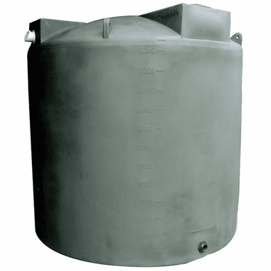 3000 Gallon Plastic Rain Water Storage Tank|Rainwater Harvesting|96D x 109H