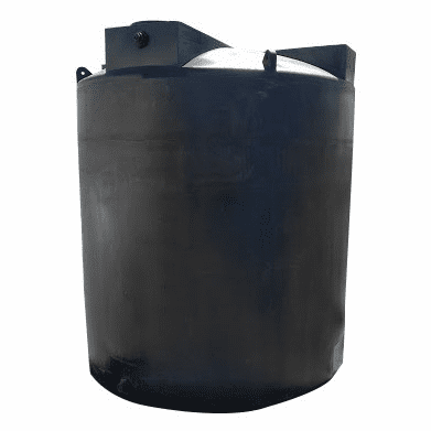 3000 Gallon Plastic Water Storage Tank|Long-Term Water Storage|  Dimensions: 96" Diameter x 109" Height