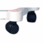 5-6 Gallon Chemical Resistant Multi Use Pail Dolly White