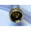 5' Clear Vinyl Hose with Open End for Manual Pumps  1/2" I.D.