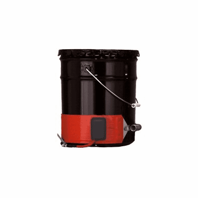 5 Gallon (19 Liter) Heavy Duty Silicone Rubber Pail Heater 240v 550w 425°F | No Plug - CSA Approved <br><font color="#008000" >Free Shipping</font>