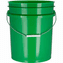 5 Gallon (20L) Green Plastic Bucket, 3-pack  - Non-UN