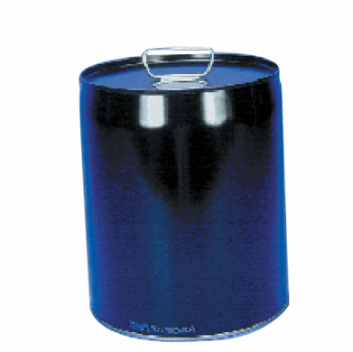 5 Gallon 26 Gauge, Rust-Inhibitor, Tight-Head Steel Pails & Cans, Black | 10 Pack