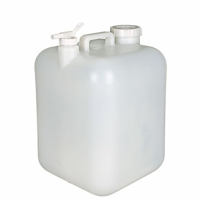 5 Gallon Hedpak HDPE Bottle with Faucet