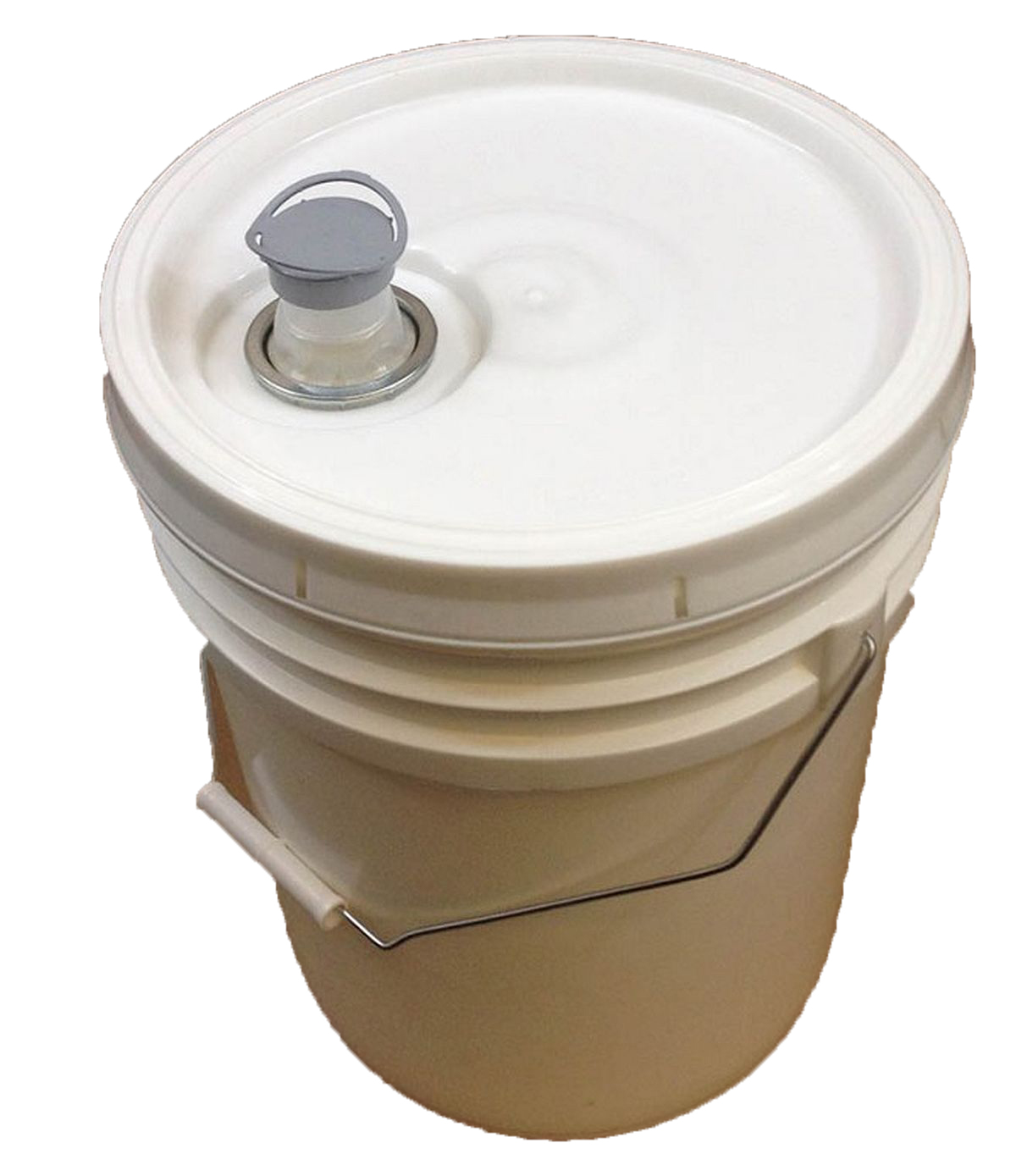 5 Gallon Gallon Plastic Buckets White | Combo 3 Pack