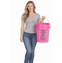 5-Gallon Light Pink Plastic Buckets, Food-Grade, 3-Pack