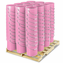 Pink 5 Gallon Plastic Buckets Heavy Duty 90 Mil, Pallet of 120