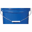 5 Gallon Plastic Bucket Blue 3 Pack