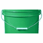 5 Gallon Plastic Bucket Green 3 Pack