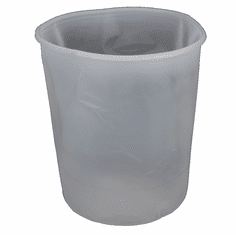 5 Gallon Plastic Bucket Liner, Tapered, HDPE - 11 1/4 in. x 14 in.  | 10 Pack