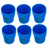 5 Gallon Plastic Buckets Blue | Six Pack 