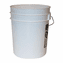 5 Gallon Plastic Buckets White | Six Pack 