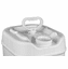 5 Gallon Rectangular Closed-Head Plastic Jug,with 70mm Screw Cap, White