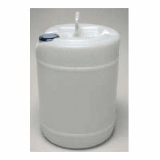 5 Gallon Round Jugs Closed-Head Plastic Jugs,FLEXSPOUT,Natural