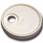 5 Gallon White Bucket Lid with 70 mm Opening Cap